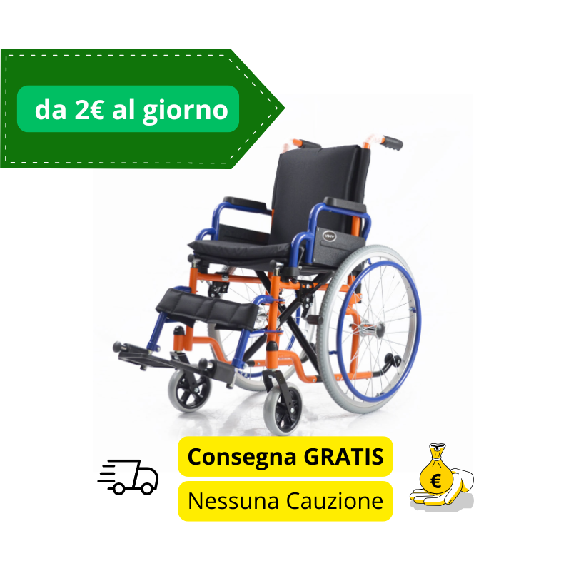 noleggio carrozzina pediatrica a roma