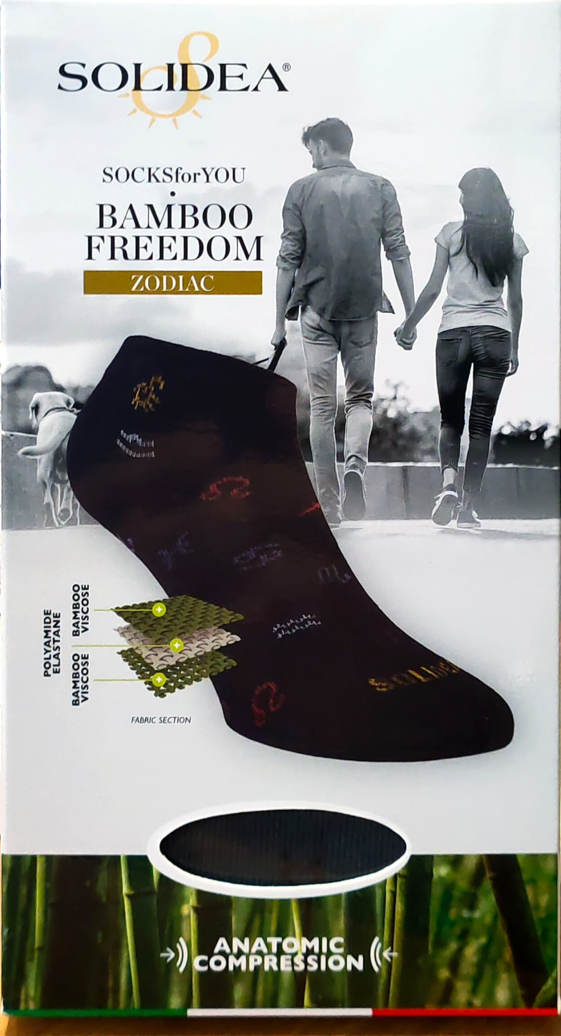 calzino bamboo freedom zodiac